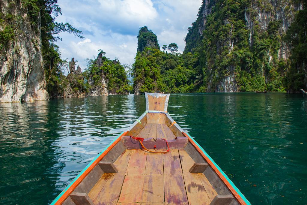 Khao Sok Riverside Cottages Khao Sok National Park Esterno foto