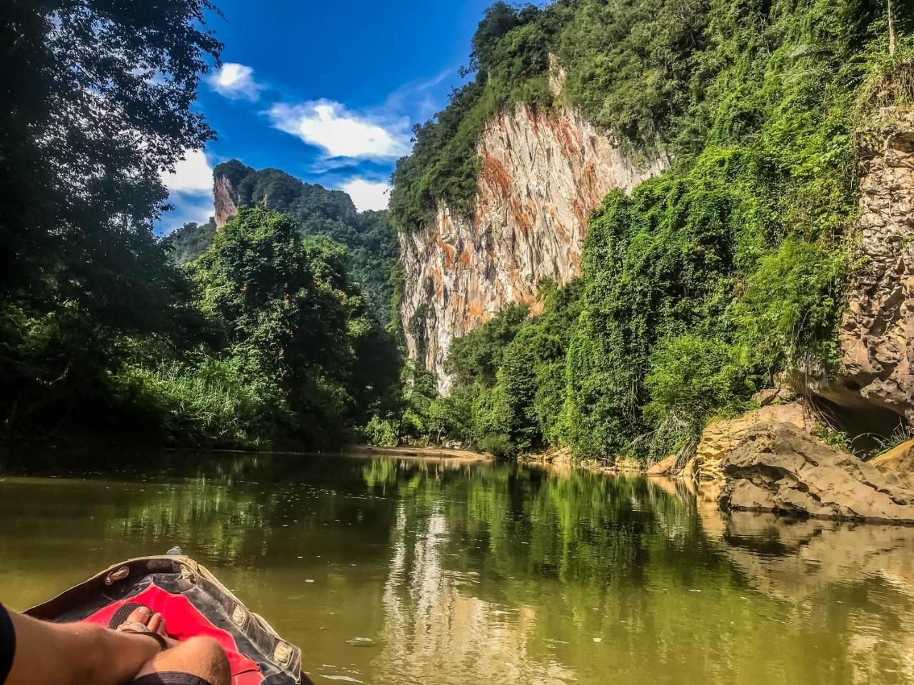 Khao Sok Riverside Cottages Khao Sok National Park Esterno foto