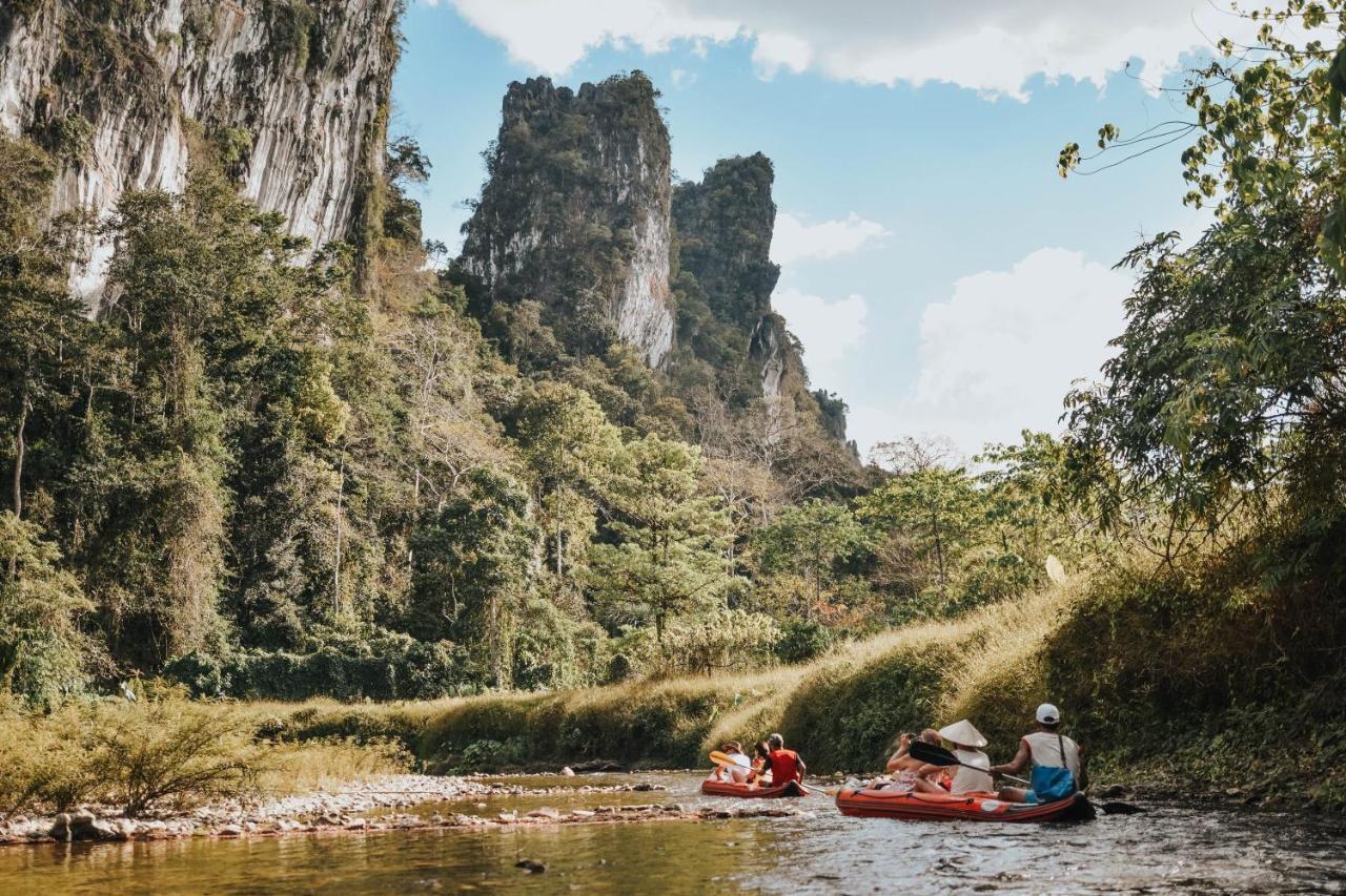 Khao Sok Riverside Cottages Khao Sok National Park Esterno foto